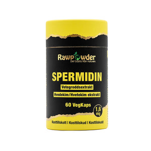 Rawpowder Spermidin 1,6 mg 60 kapslar