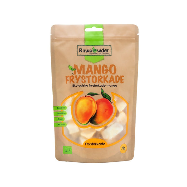 Rawpowder Mango Frystorkade 70 g