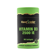 Rawpowder Vitamin D3 2500 IE 90 Softgels