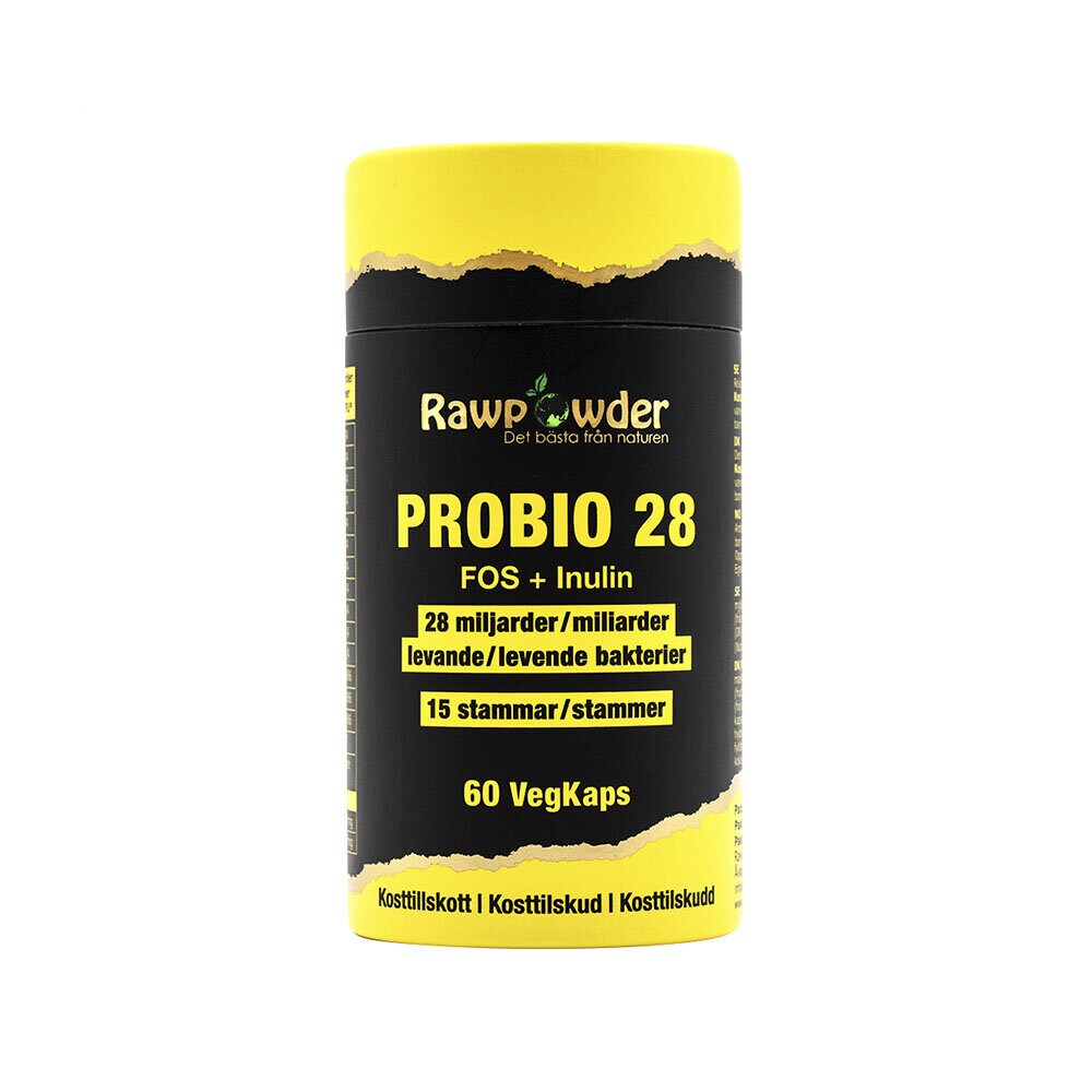 Rawpowder Probio 28 md 60 vegkapslar