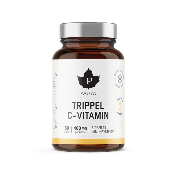 Pureness Trippel C-Vitamin 60 kapslar