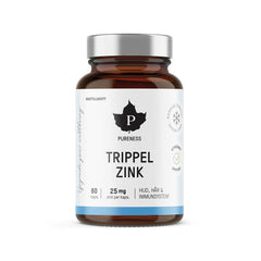 Pureness Trippel Zink 60 kapslar