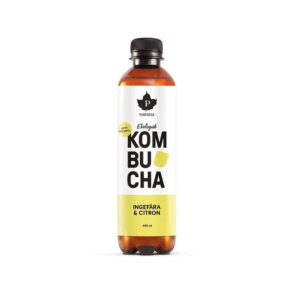 Pureness Kombucha Ingefära & Citron 400 ml