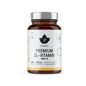 Pureness Premium D-vitamin 120 kapslar