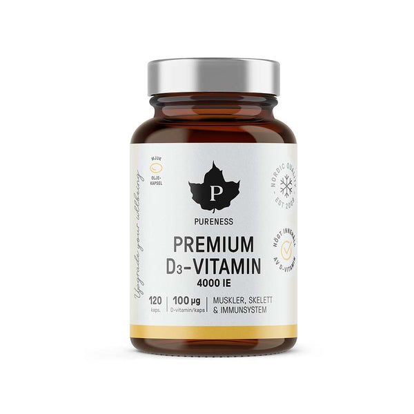 Pureness Premium D-vitamin 120 kapslar