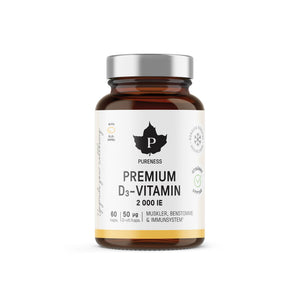 Pureness Premium D-Vitamin 50 μg 60 kapslar