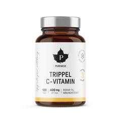 Pureness Trippel C-vitamin 120 kapslar