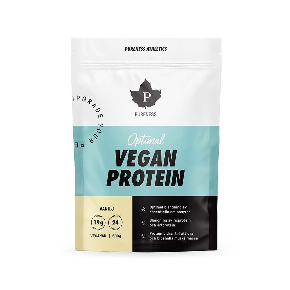 Pureness Athletics Optimal Vegan Protein Vanilj 600 g