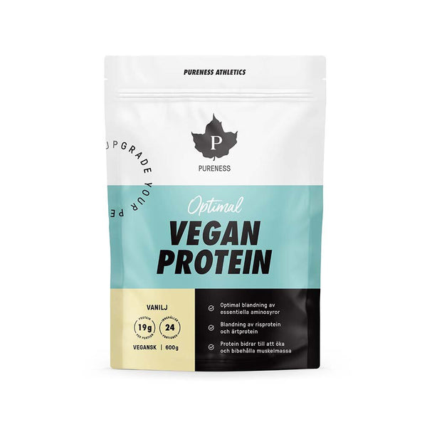 Pureness Athletics Optimal Vegan Protein Vanilj 600 g