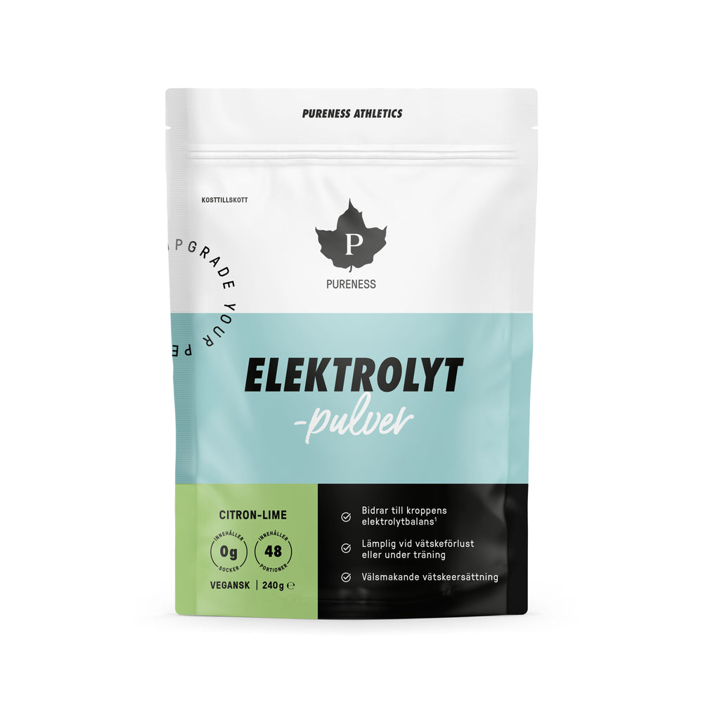 Pureness Elektrolytpulver Citron/Lime 240 g