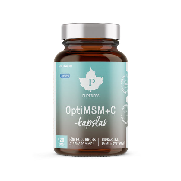 Pureness OptiMSM + Vitamin C 120 kapslar