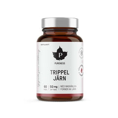 Pureness Trippel Järn 60 kapslar