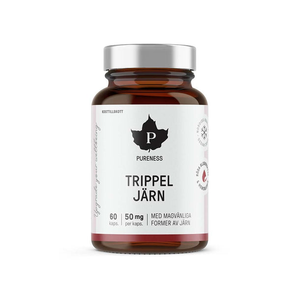 Pureness Trippel Järn 60 kapslar