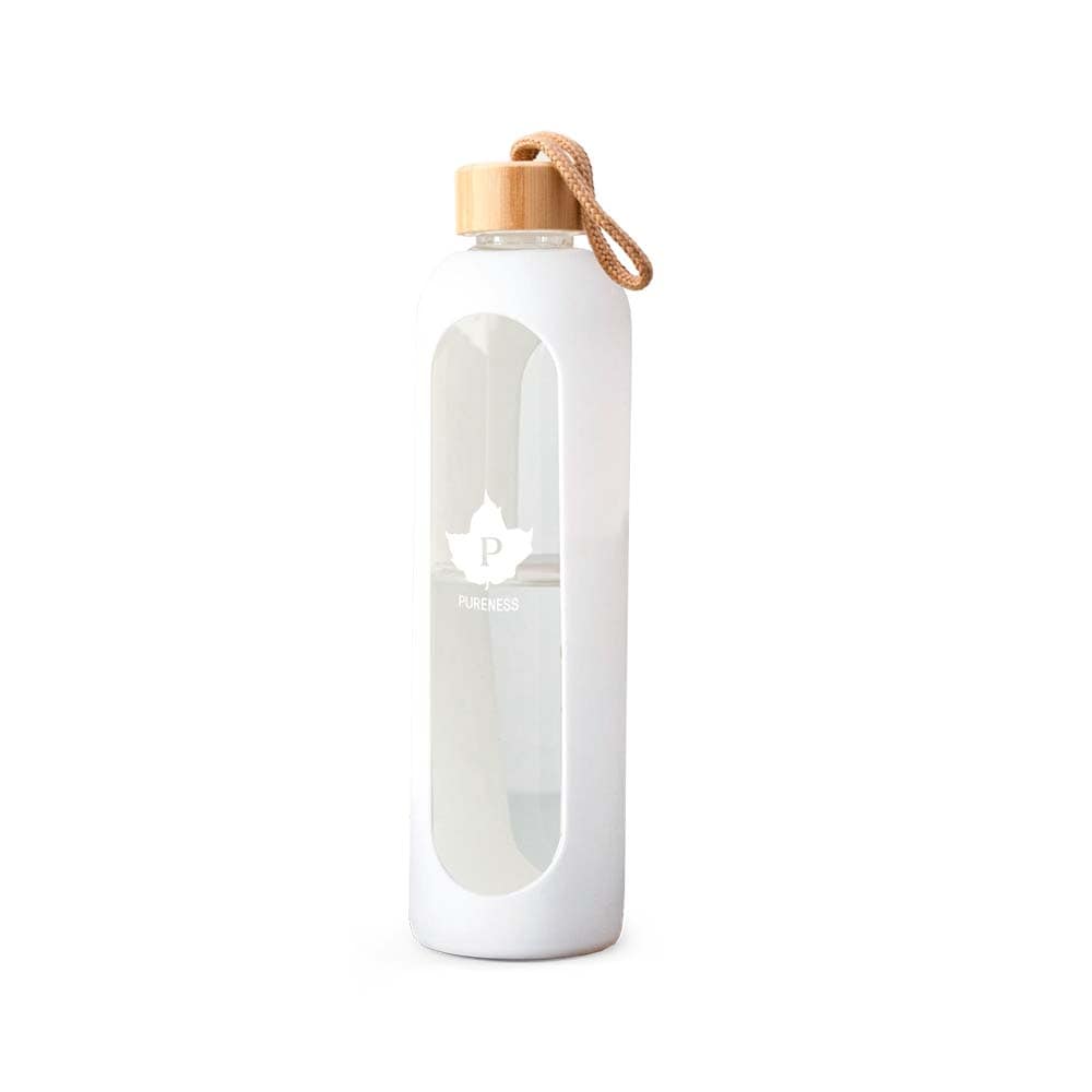 Pureness Vattenflaska Vit 550 ml Glas