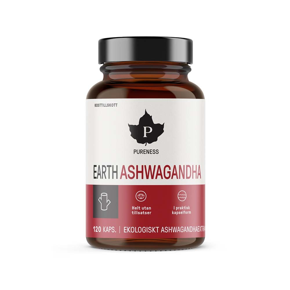 Pureness Earth Ashwagandha 120 kapslar