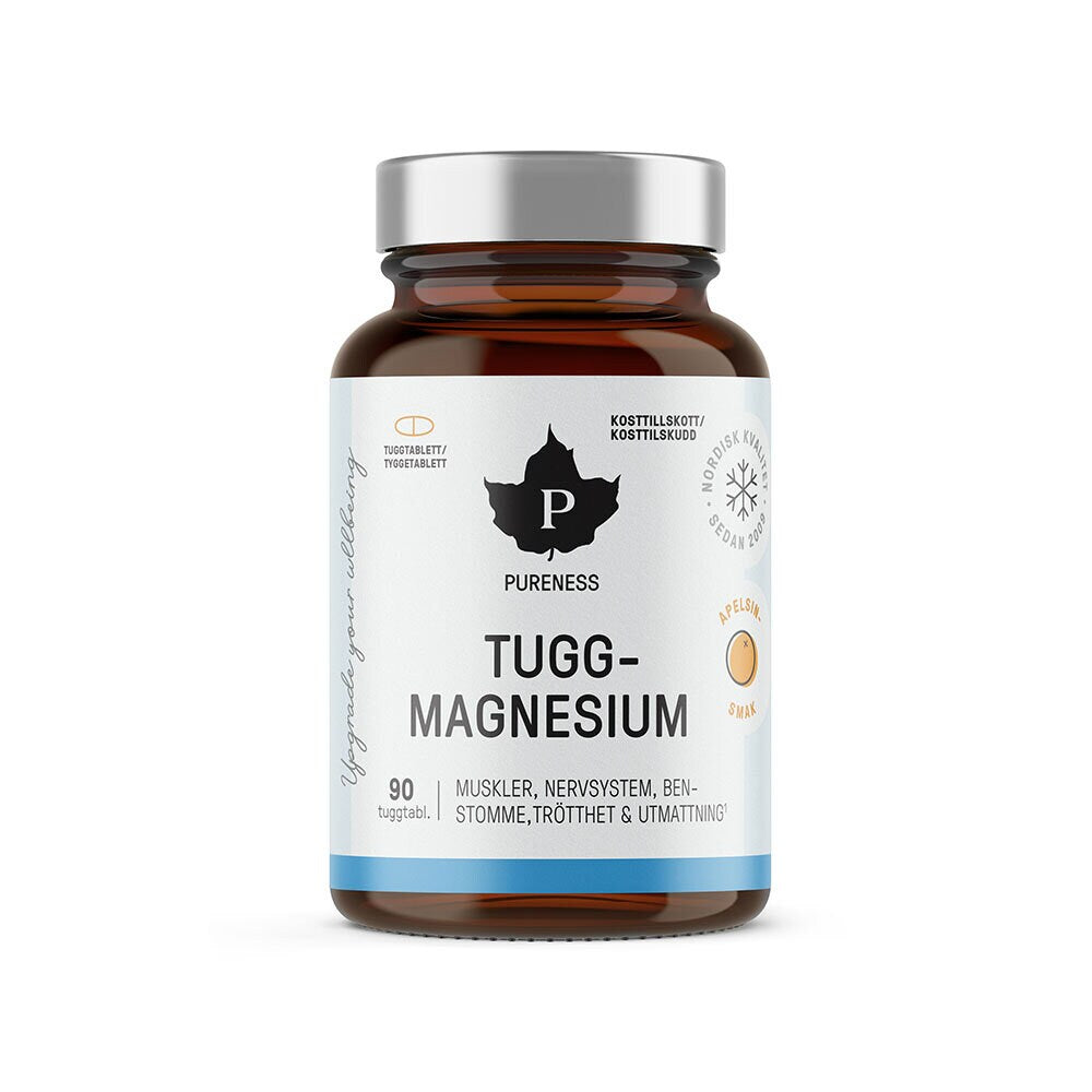 Pureness Tuggmagnesium 90 tabletter