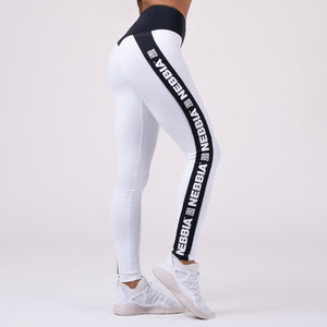 NEBBIA Hero Iconic Tights White