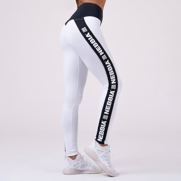 NEBBIA Hero Iconic Tights White