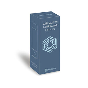 Biovitality Vätevatten Portabel Generator – ytterförpackning