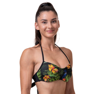 NEBBIA Earth Powered Bikini Top jungle green