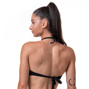 NEBBIA Earth Powered Bikini Top jungle green – detaljbild