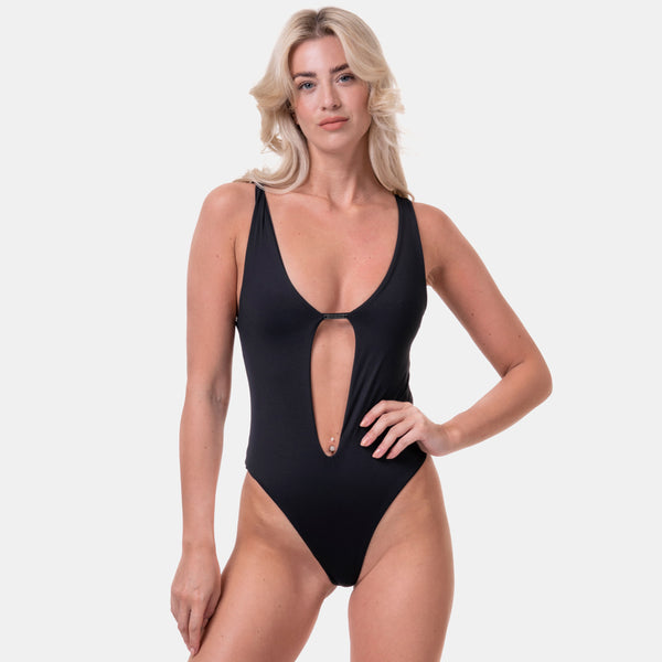NEBBIA One Color Monokini Black