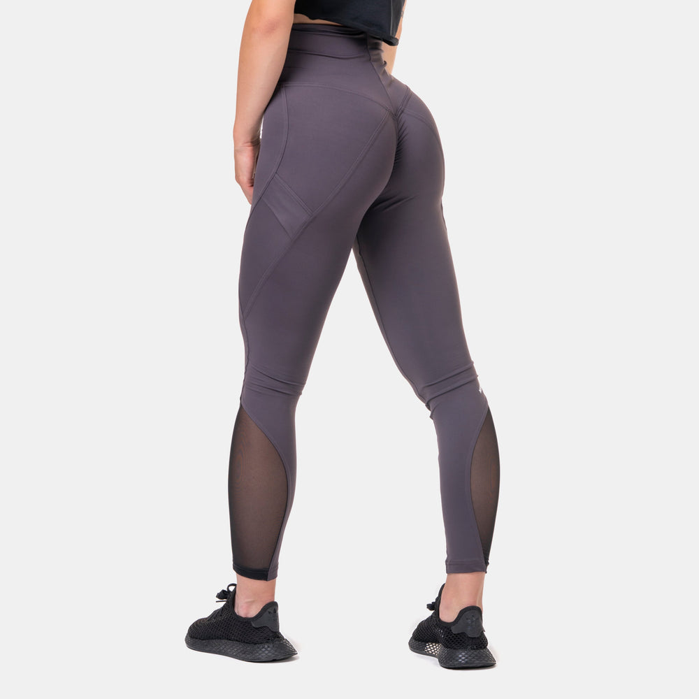NEBBIA Fit & Smart High Waist Tights marron