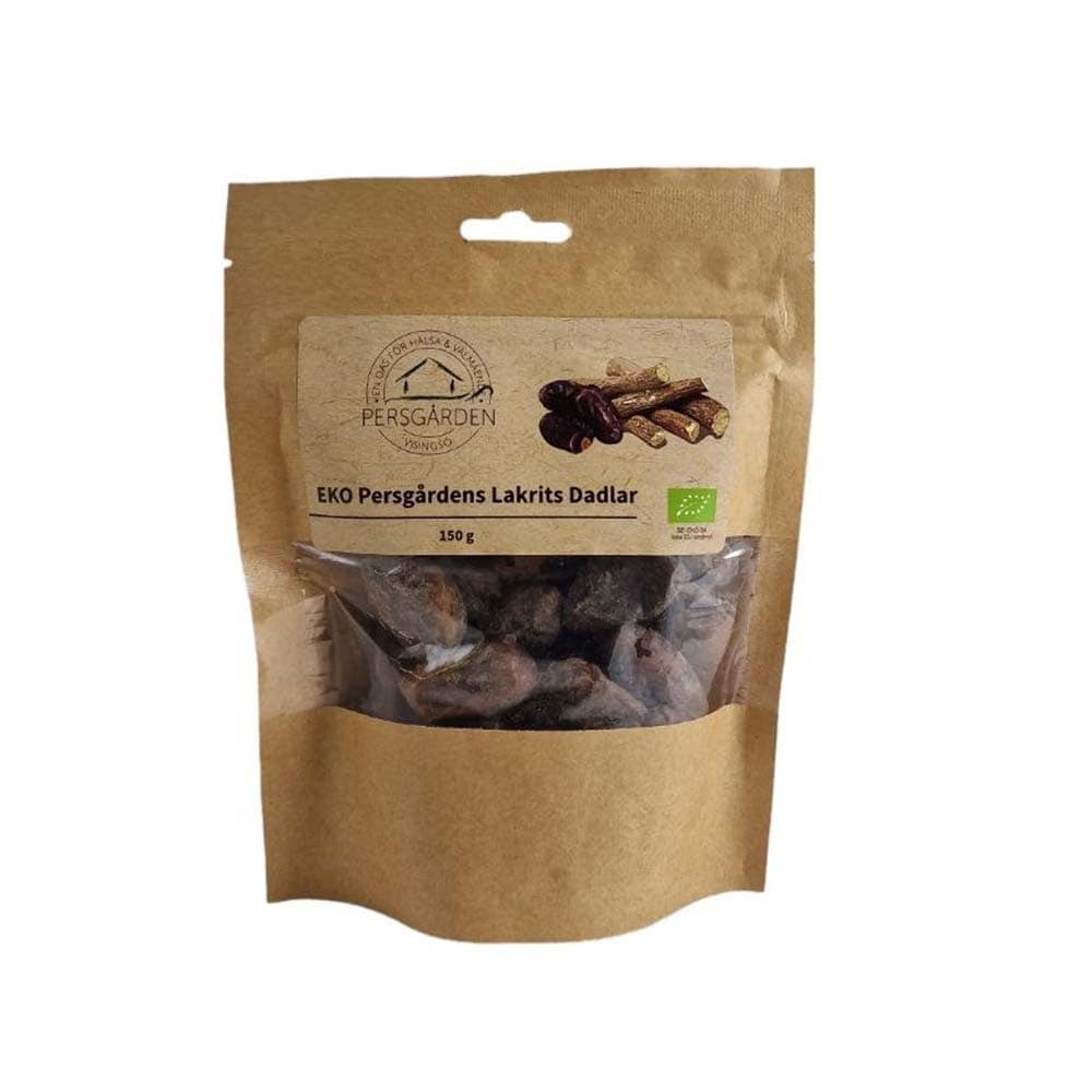 Persgårdens Ekologiska Lakritsdadlar 150 g