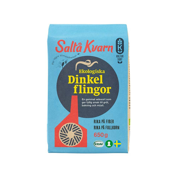 Saltå Kvarn Dinkelflingor 650 g