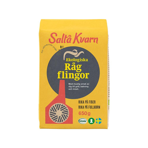 Saltå Kvarn Rågflingor 650 g