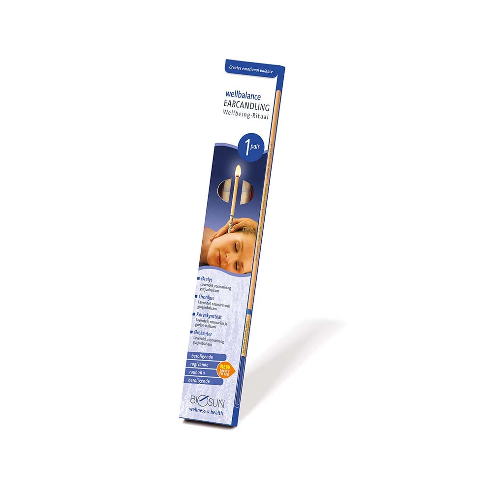 INGREDIENSER FINNS INTE Biosun Öronljus WellBalance 1 par