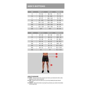 Gorilla Wear Marlow Mesh Pants Black/Red – storleksguide