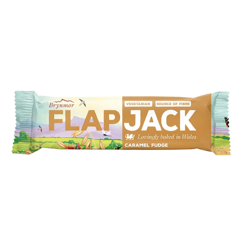 Brynmor Flapjack Caramel Fudge 80 g