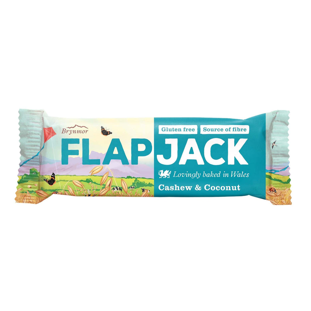 Brynmor Flapjack Cashew & Coconut 80 g