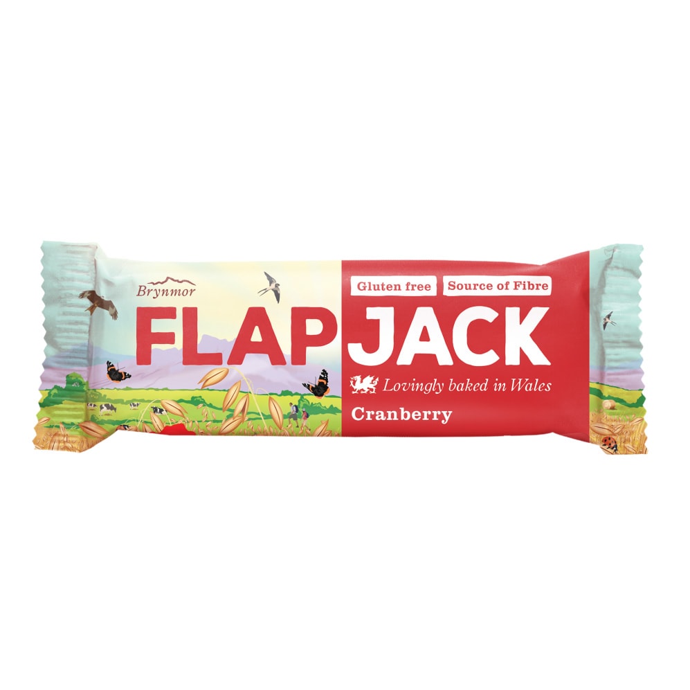 Brynmor Flapjack Cranberry 80 g