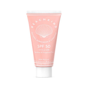 Beachkind Sunscreen Sensitive Fragrance Free SPF 50 50 ml