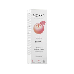 Mossa Derma+ Calming Moisture Cream 50 ml – med ytterförpackning