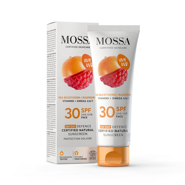 Mossa 365 Days Naturlig Solkräm SPF 30 50 ml