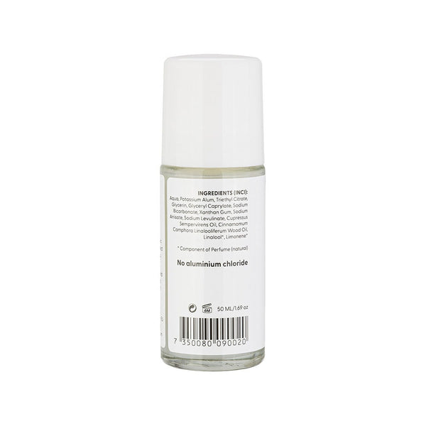True Organic Naturlig Deodorant Undercover Agent Original 50 ml – baksida av True Organic Undercover Agent Original deodorant