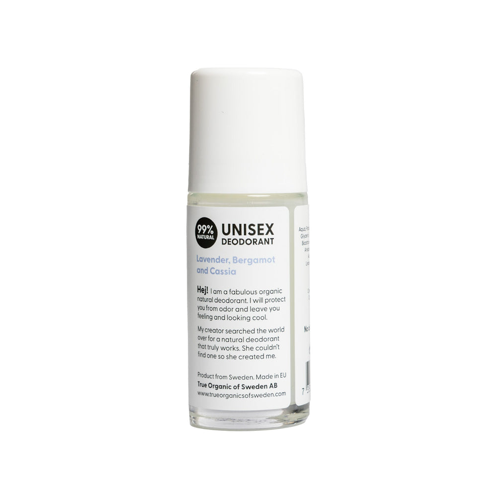 True Organic Naturlig Deodorant Undercover Agent Lavender, Bergamot & Cassia 50 ml