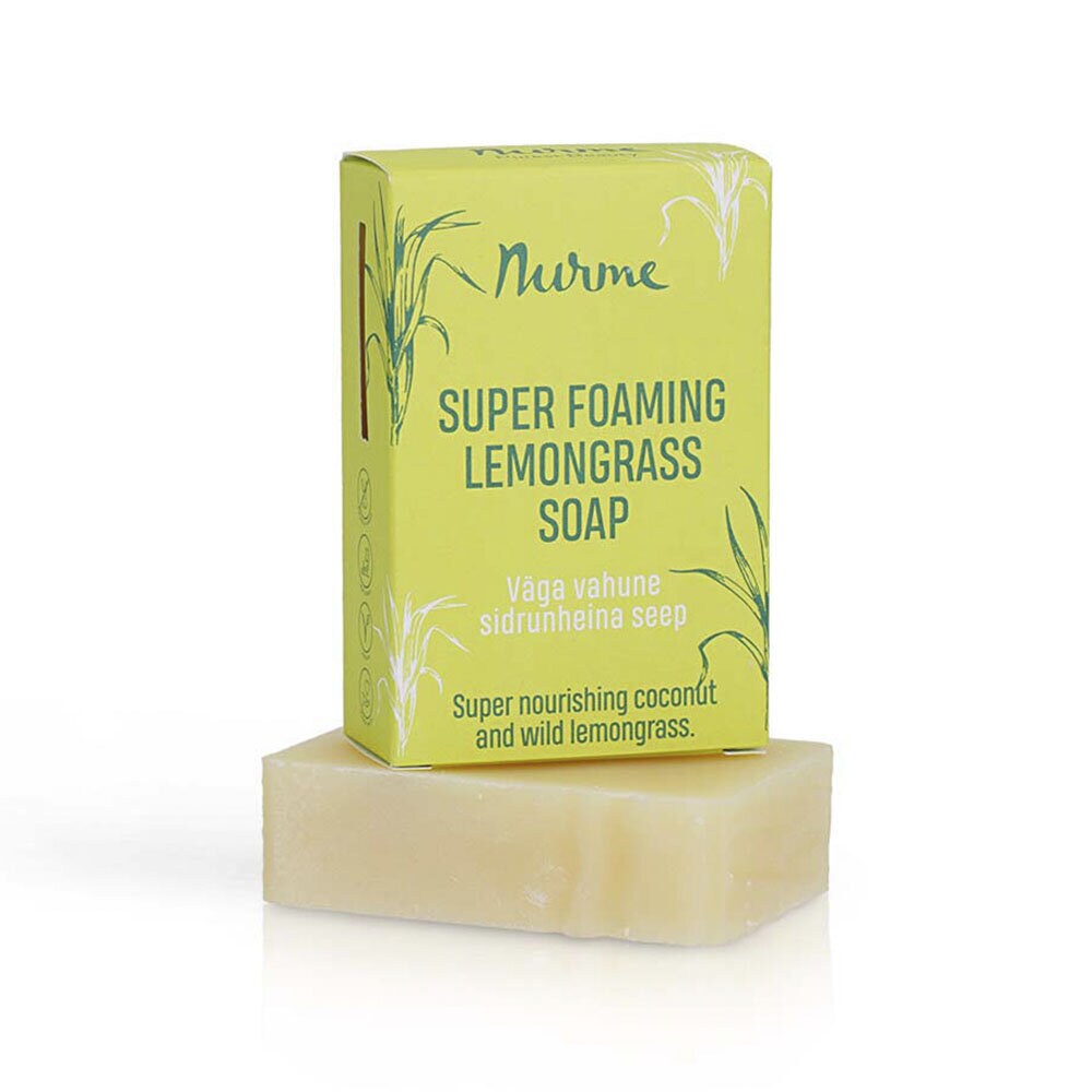 Nurme Super Foam Lemongrass Soap 100 g