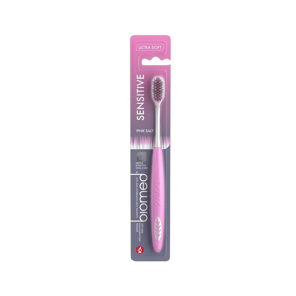 Biomed Pink Salt Tandborste Ultrasoft