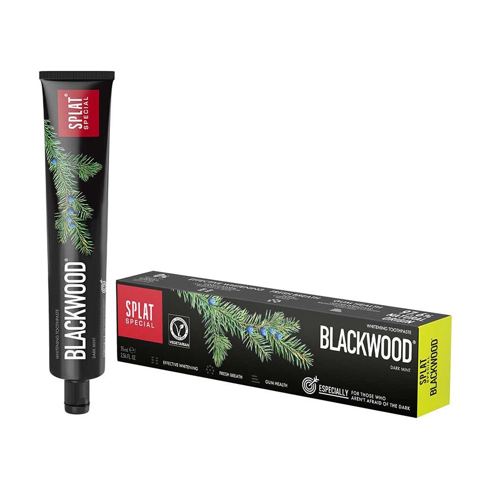Splat Flourfri Tandkräm Blackwood 75 ml
