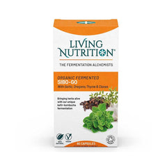 Living Nutrition Organic Fermented SIBO-Go 60 kapslar