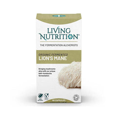 Living Nutrition Organic Fermented Lion's Mane 60 kapslar