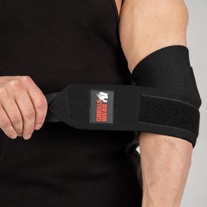 Gorilla Wear Elbow Wraps Black 1,2 m – armbågslinda som spänns