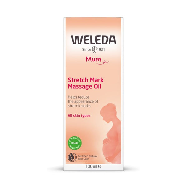 Weleda Stretch Mark Massage Oil 100 ml – i förpackning