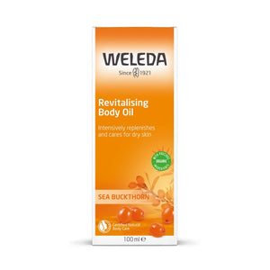 Weleda Sea Buckthorn Revitalising Body Oil 100 ml – i förpackning