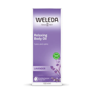 Weleda Lavender Relaxing Body Oil 100 ml – i förpackning