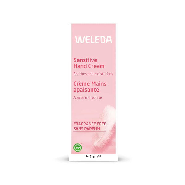 Weleda Sensitive Hand Cream 50 ml – i förpackning